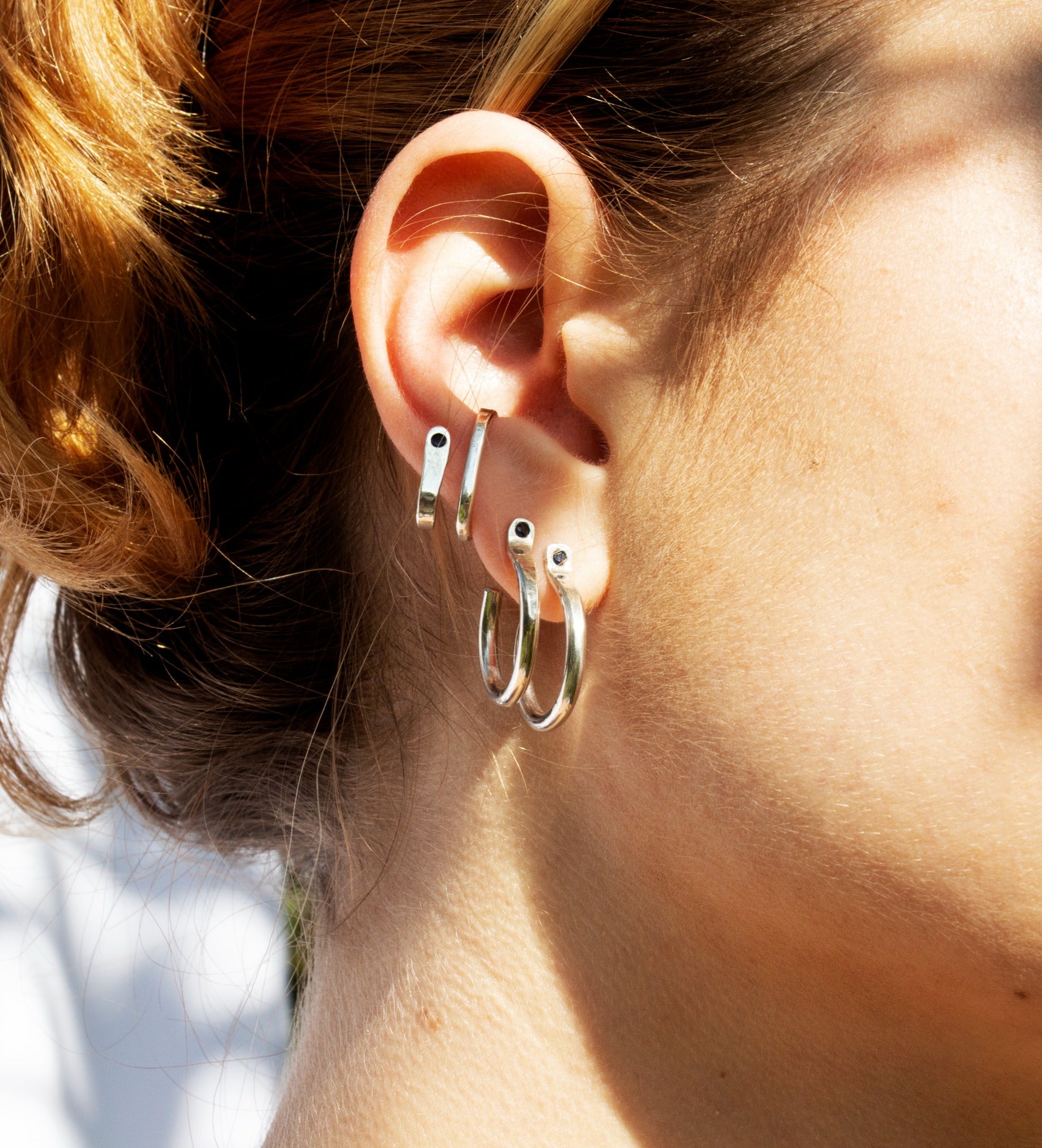 Lila Dot Earring image 2