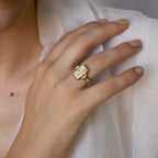 Golden Flora Ring image 1