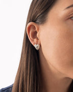 bobble Heart earrings