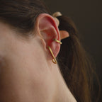 Gold Hook Earring image 1
