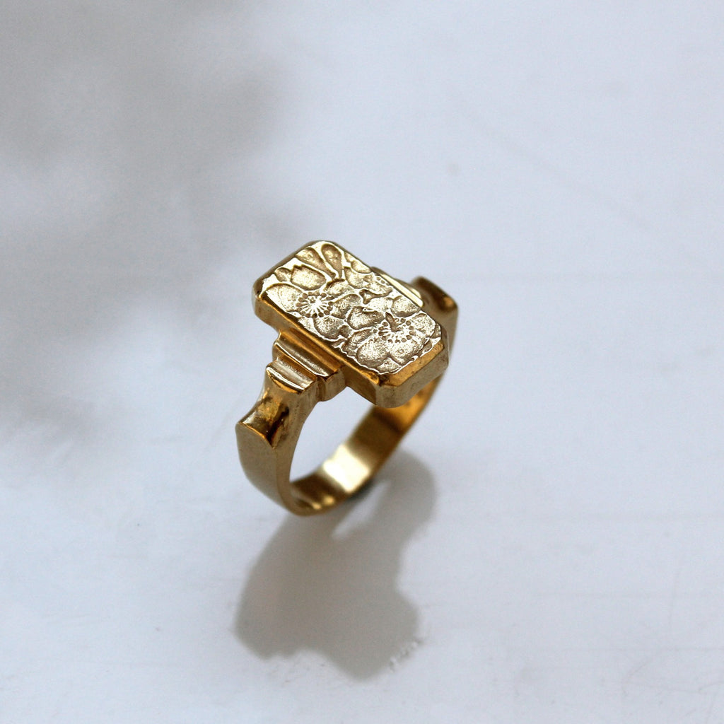 Gold Flora Ring image 2