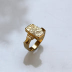 Gold Flora Ring image 2