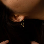 Golden Romeo Earring image 1
