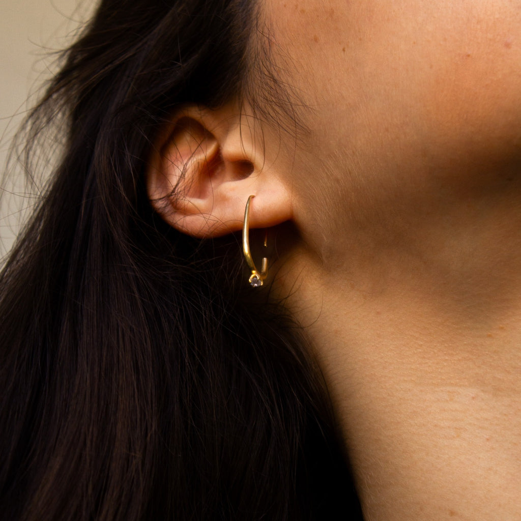 Golden Romeo Earring image 3