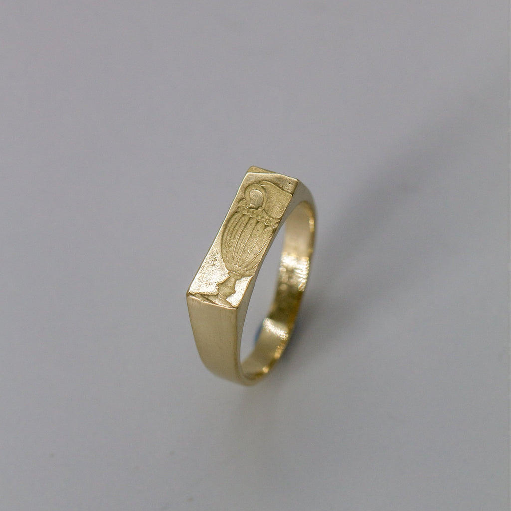Gold Amphora Ring