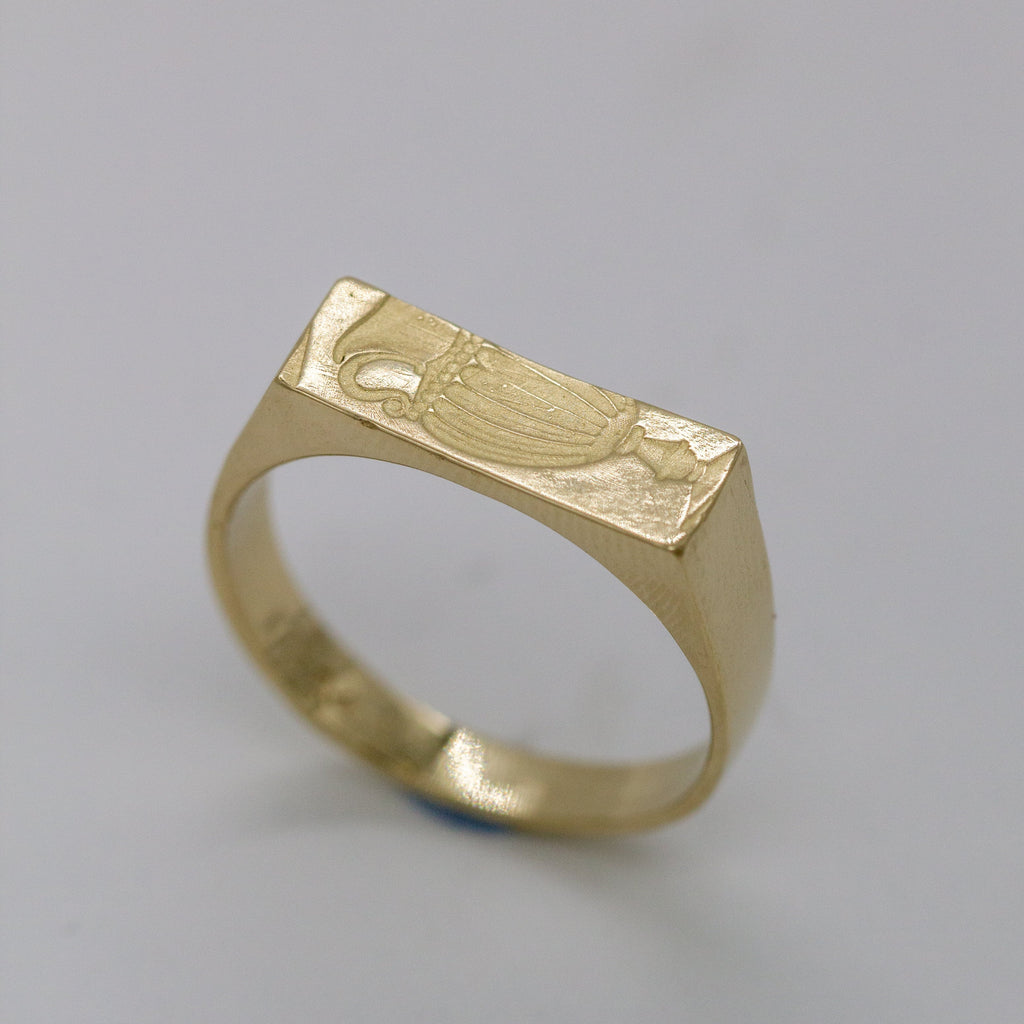 Gold Amphora Ring