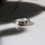 wheat silver ring