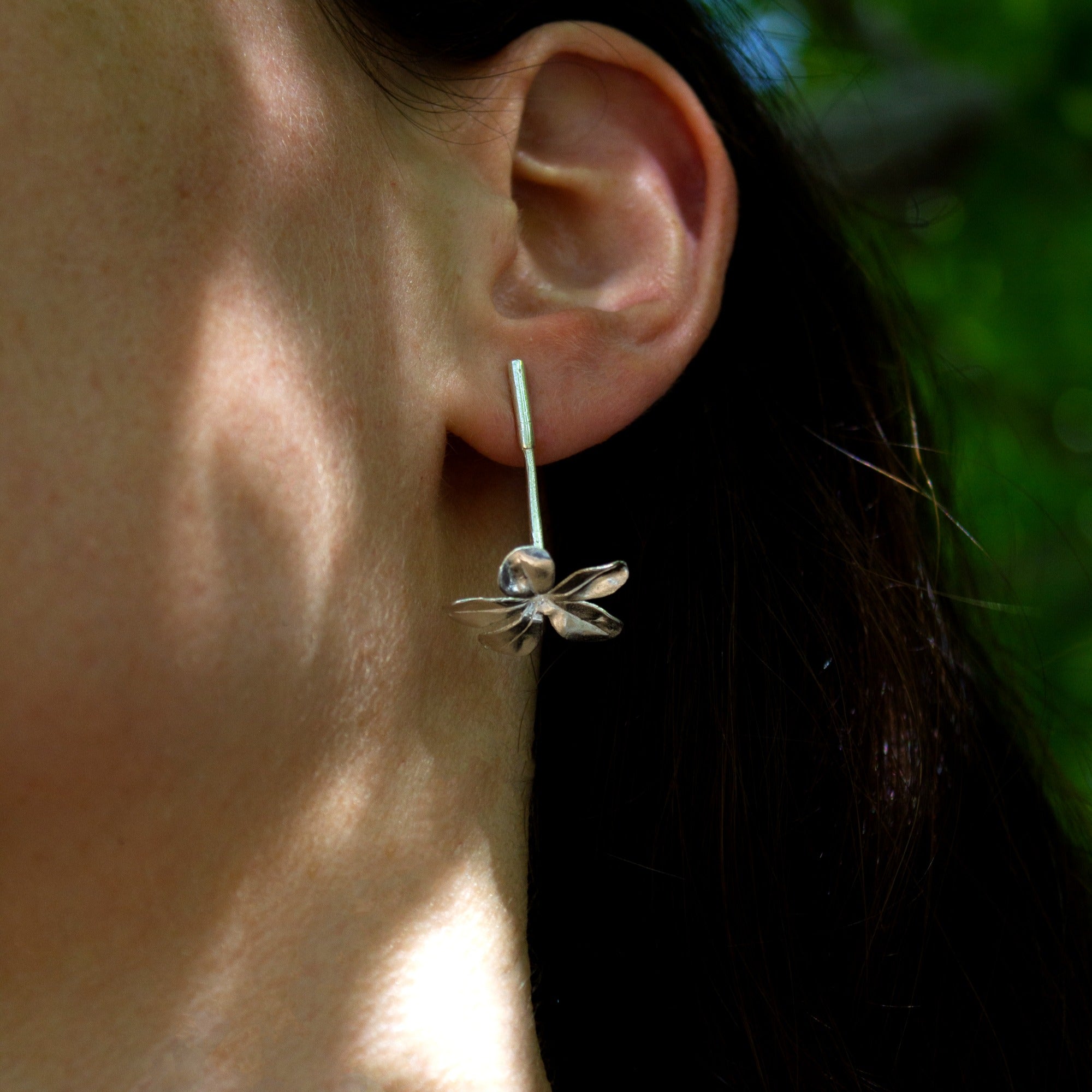 Plumbago Earring image 3