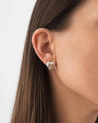 bobble Heart earrings