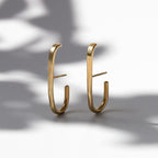 Gold Hook Earring image 0