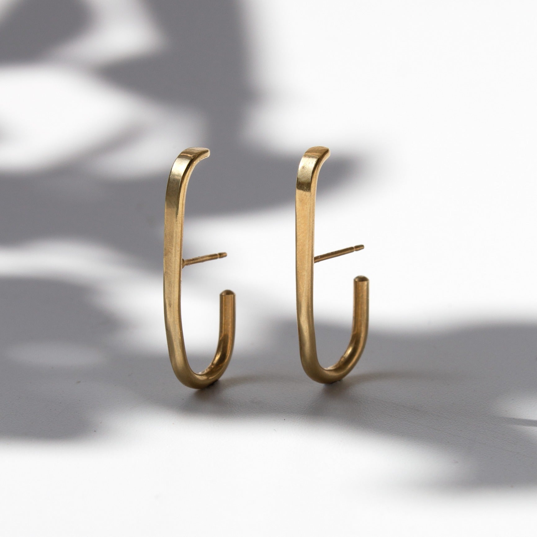 Gold Hook Earring image 0